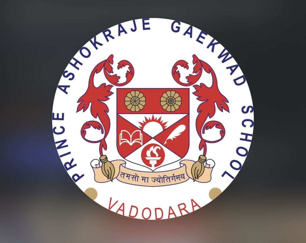 Prince AshokRaje Gaekwad School crest
